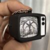 Stranger Things—— Creative Small TV Shape Keychain Pendant with light and sound