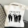 OLD FRIENDS Canvas Shoulder Bags