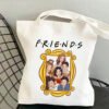 OLD FRIENDS Canvas Shoulder Bags
