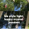 Pure handmade crystal raw stone necklace, (can choose different colours)