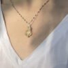 Pure handmade crystal raw stone necklace, (can choose different colours)