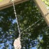 Pure handmade crystal raw stone necklace, (can choose different colours)