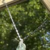 Pure handmade crystal raw stone necklace, (can choose different colours)