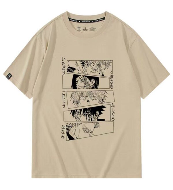 Jujutsu Kaisen Anime cotton clothes T-shirt summer