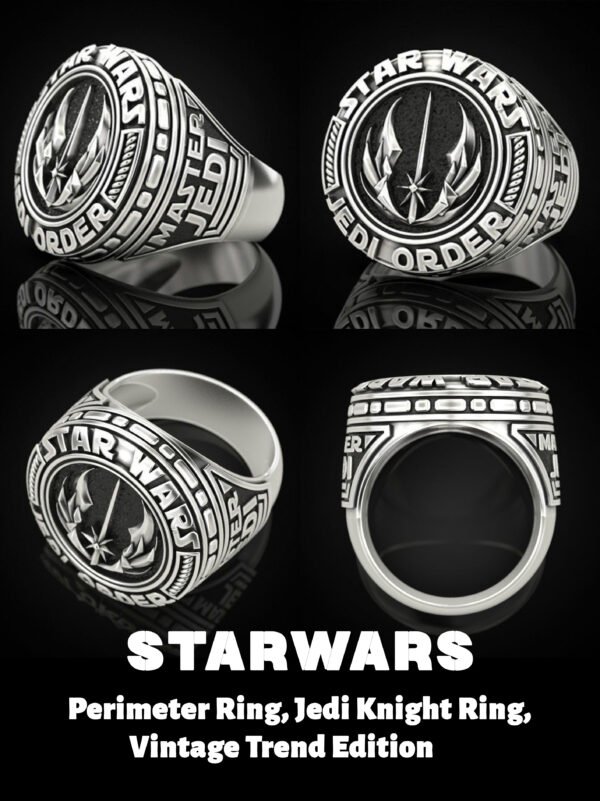 Star Wars Master Jedi Order Wings Rings