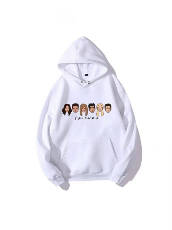WechatIMG54 Old Friends—— Rachel Hooded Sweatshirt