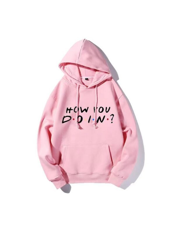 WechatIMG56 Old Friends—— Rachel Hooded Sweatshirt
