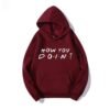 Old Friends—— Rachel Hooded Sweatshirt