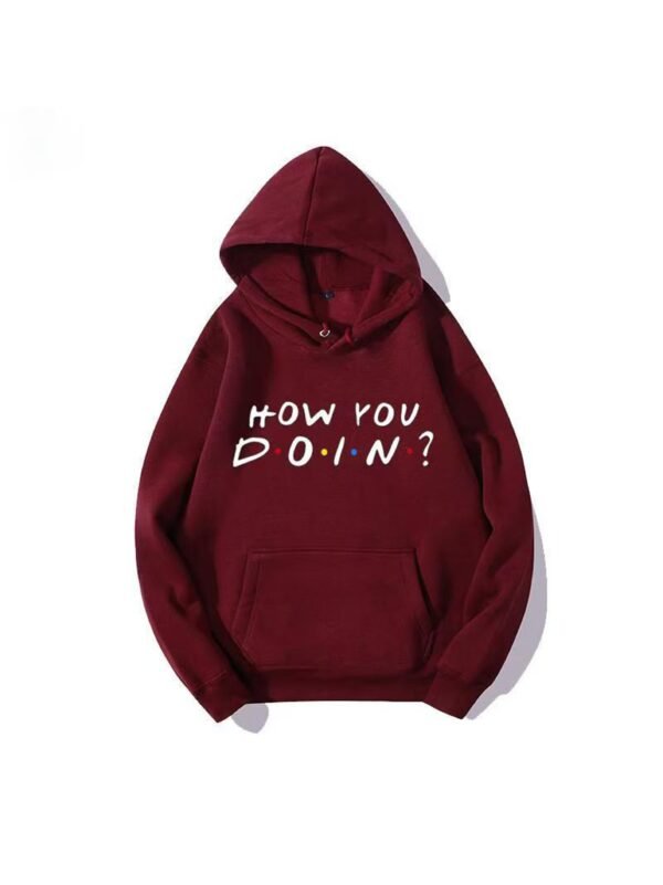 WechatIMG57 Old Friends—— Rachel Hooded Sweatshirt