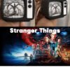 Stranger Things—— Creative Small TV Shape Keychain Pendant with light and sound