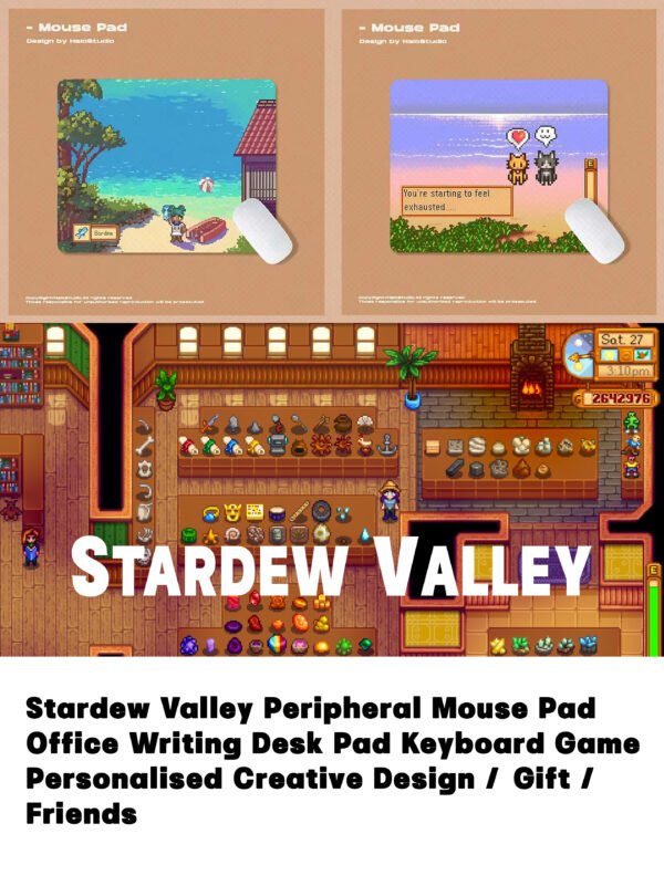 7845 Stardew Valley Peripherals - Mouse Pad