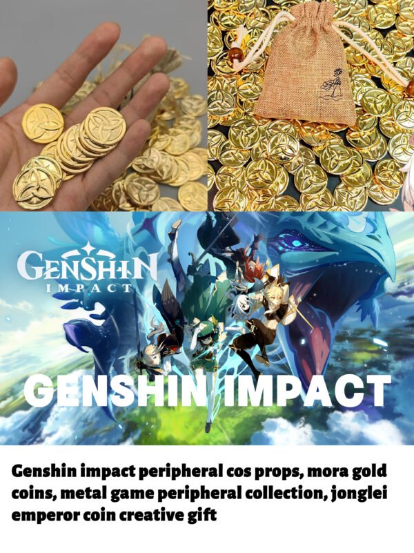Genshin Impact ——Mora Gold Coin（cosplay props）