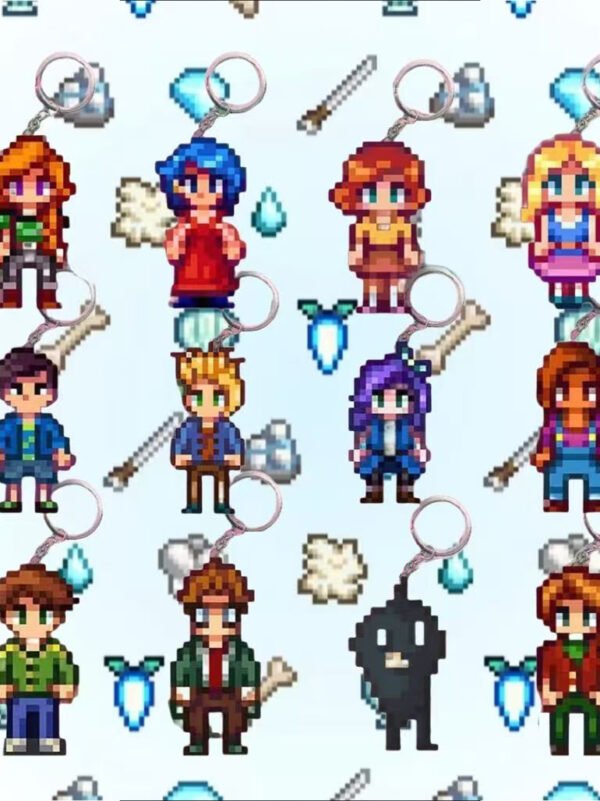 8965 Stardew Valley Peripherals - Keychain (Random Blind Box)