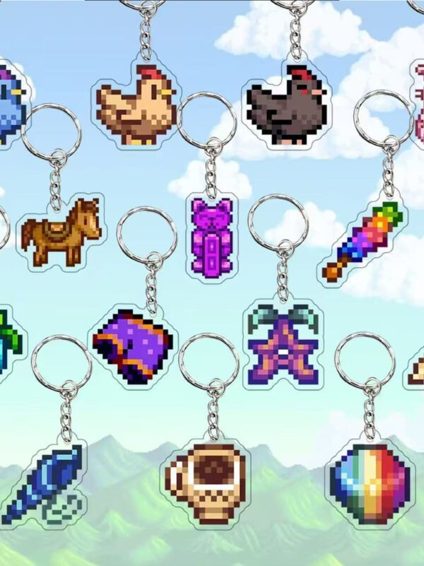 +9865 Stardew Valley Peripherals - Keychain (Random Blind Box)