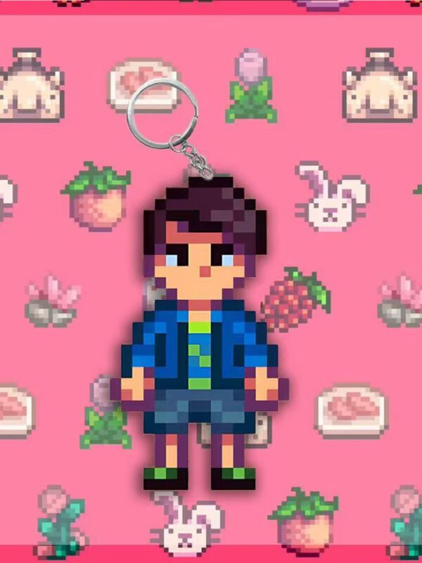 98652sad Stardew Valley Peripherals - Keychain (Random Blind Box)