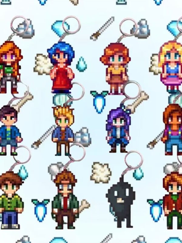 9865985 Stardew Valley Peripherals - Keychain (Random Blind Box)