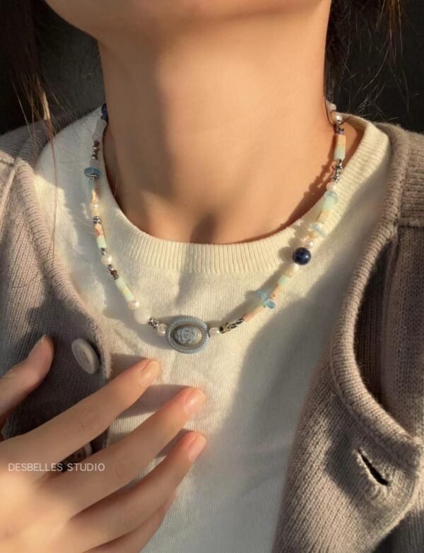 Old Friends ——Phoebe Vintage Beaded Necklace