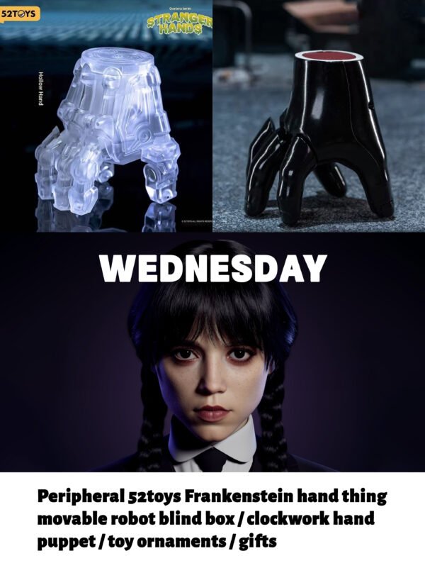 Wednesday Adams - robotic hand model (movable joints)